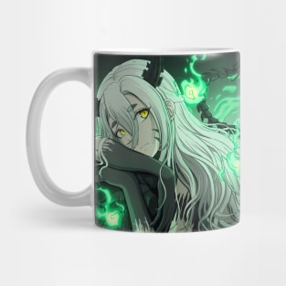 Demon girl resting Mug